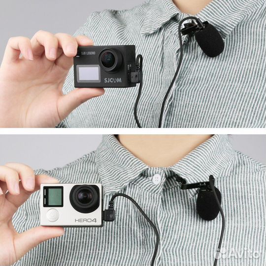 Петличный микрофон USB mini