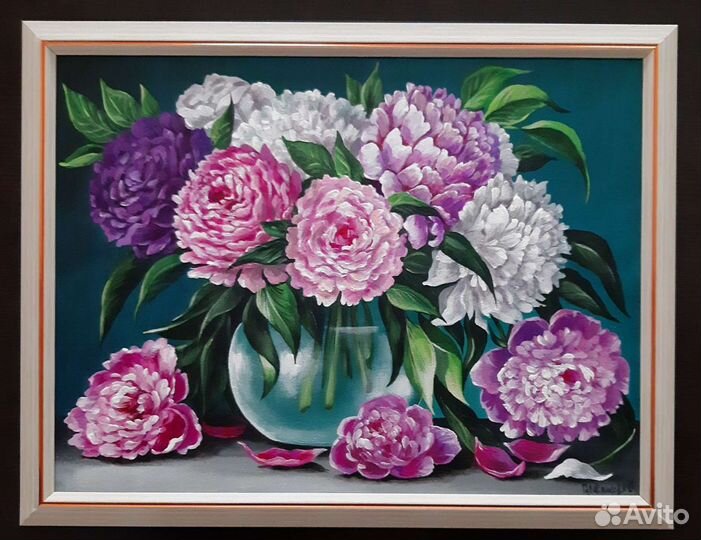 Букет, цветы, картины, подарки, в дом, интерьер