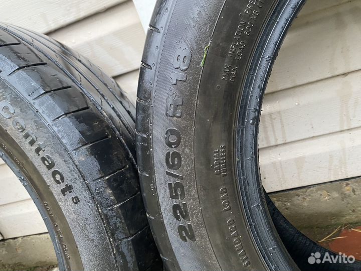 Колеса Continental ContiSportContact 225/60 R18