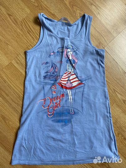 Детские вещи пакетом для девочки 6-8 лет