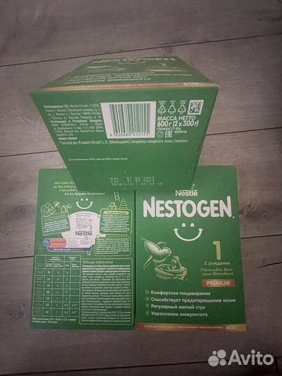 Молочная смесь nestogen, nutrilon и nutrilak