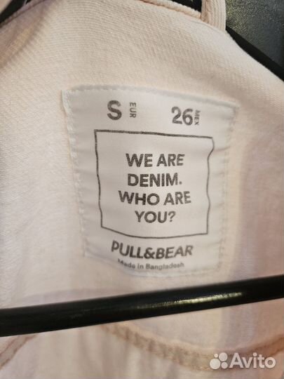 Джинсовая куртка женская pull&bear