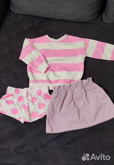 Большой пакет брендовых вещей 98-104 zara hm next