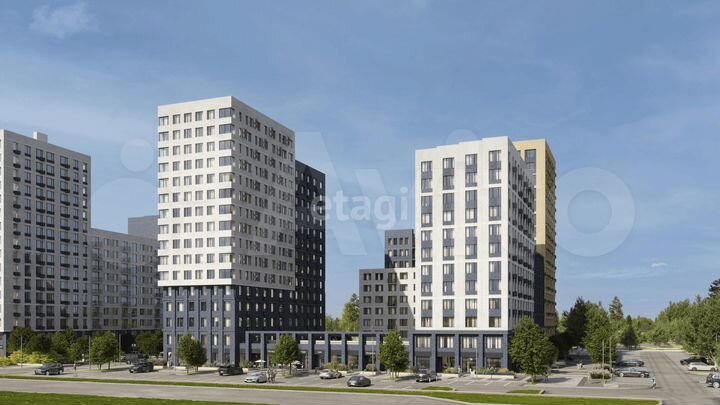 2-к. квартира, 40 м², 7/16 эт.