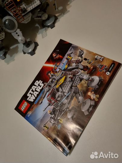 Lego Star Wars шагоход AT-TE 75157