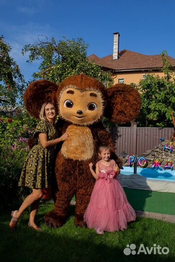 Ростовая кукла Чебурашка и Мишка