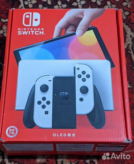 Новый прошитый Nintendo Switch Oled