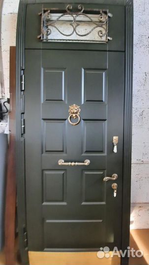 Дверь из стали с мдф отделкой