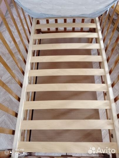 Детская кровать с матрасом