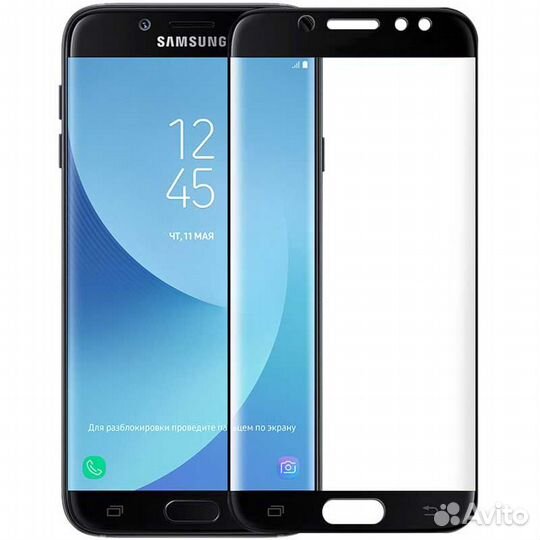 Защитные стекла samsung j730 5d