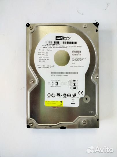 Жесткий диск Western Digital 250Gb 3.5
