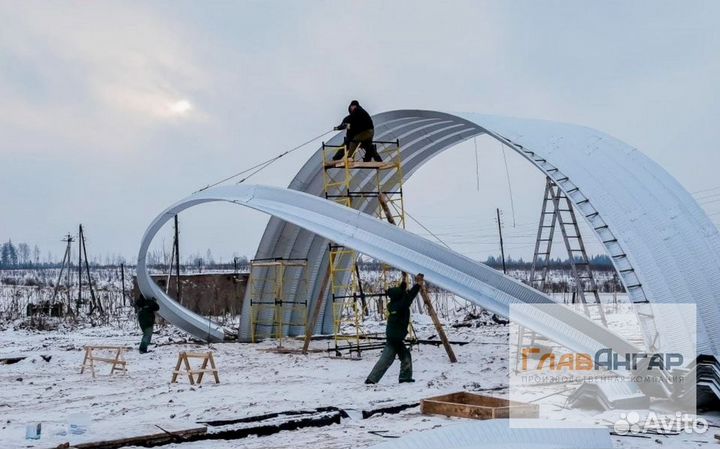 Сборно-разборные ангары с гарантией