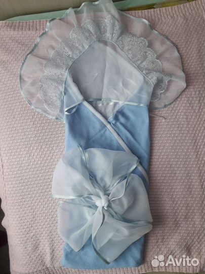 Конверт на выписку для мальчика летний