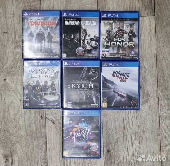 Игры на приставку ps4