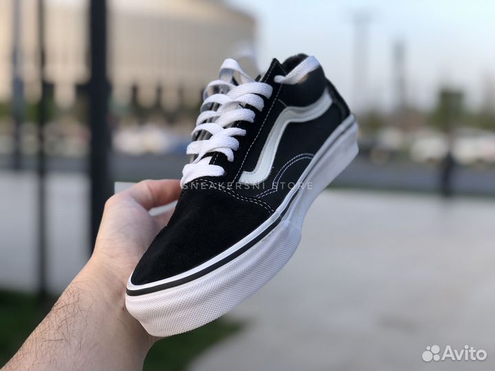 Кеды Vans Old Skool Black White