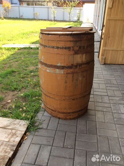 Бочка деревянная 150-200 литров