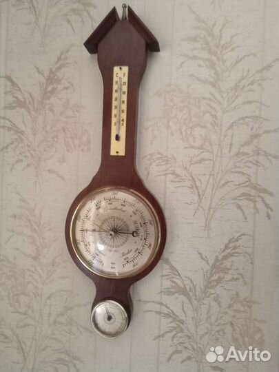 Барометр старинный, антиквариат, про-ство Германия