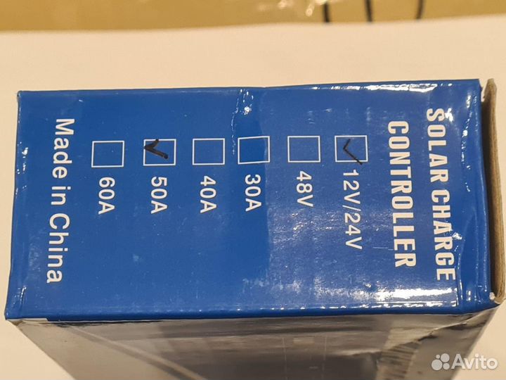 Контроллер заряда солнечной батареи ET W88-E