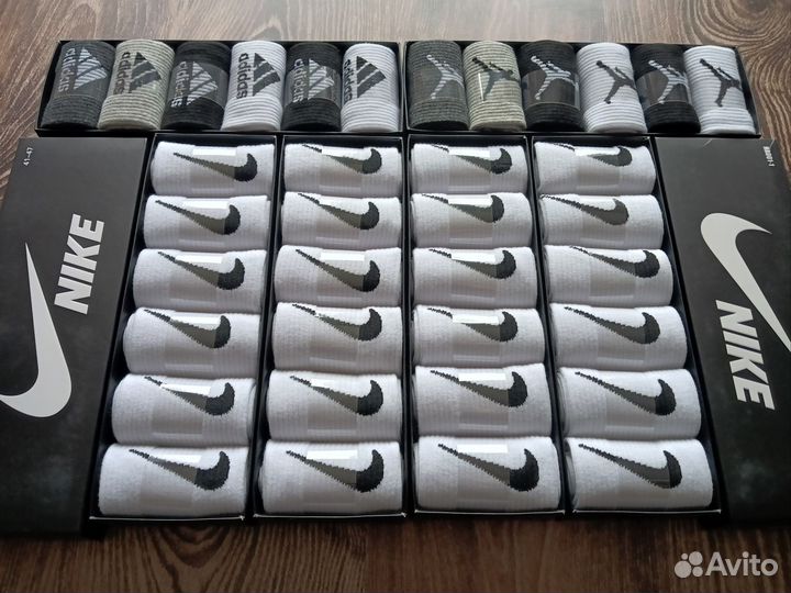 Носки Nike Adidas Reebok Lacoste