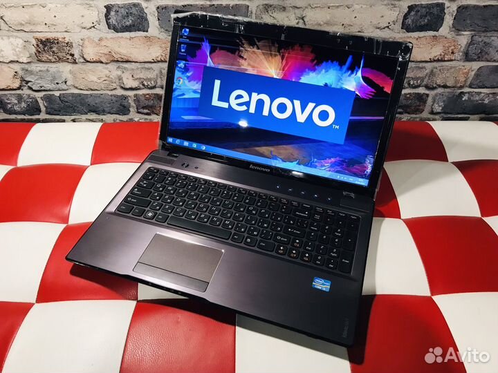 Металлический Lenovo Z570 в идеале Core i3-2350