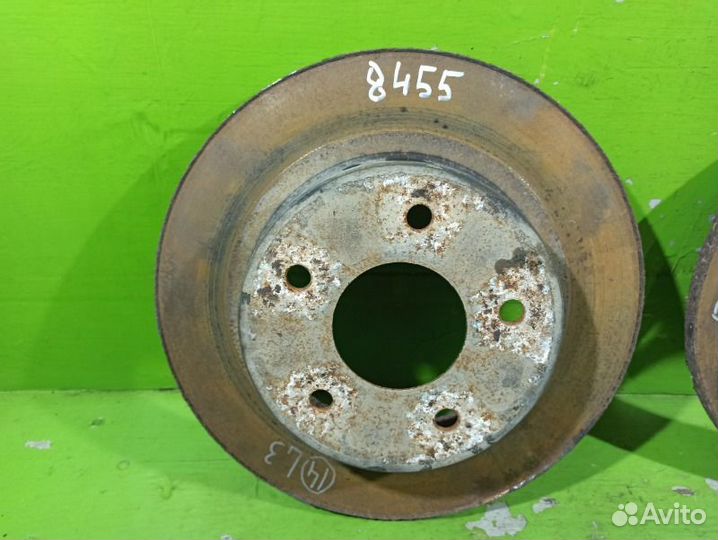 Диск тормозной задний Nissan Primera P12 седан