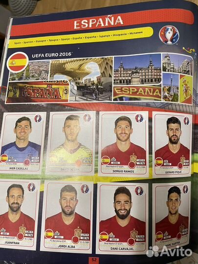 Альбом Panini Euro 2016