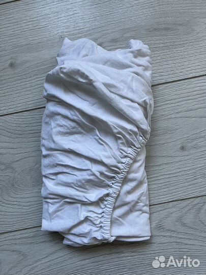 Простынь на резинке 120 60 хлопок