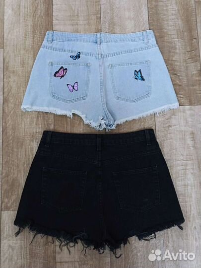 Джинсовые шорты cropp