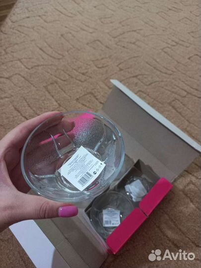 Набор салатников стекло