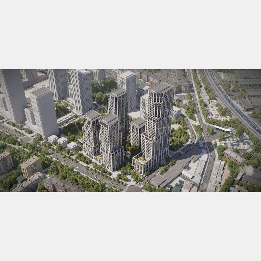 3-к. квартира, 147,9 м², 1/24 эт.