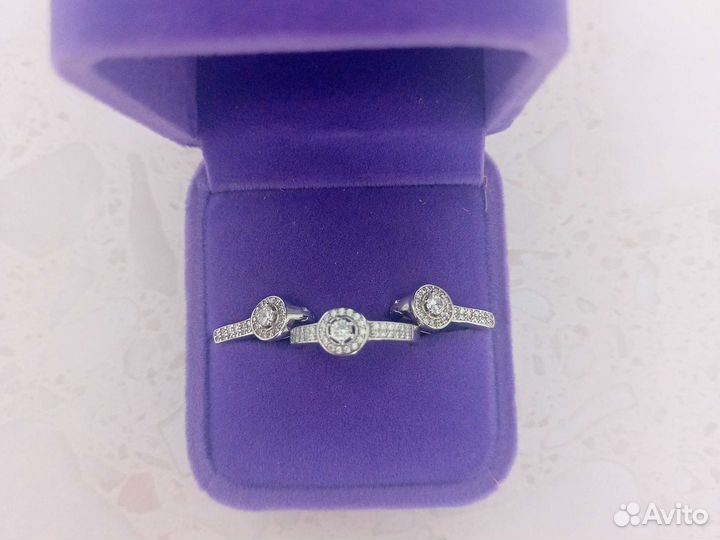 Серьги и кольцо