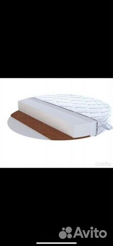 Матрас детский круглый