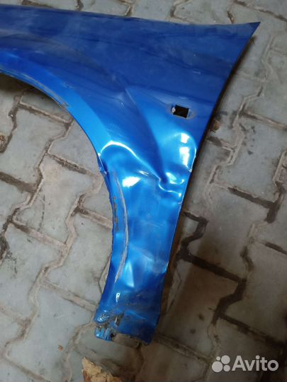 Крыло переднее левое renault logan 1