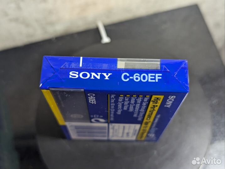 Аудиокассета Sony Super EF 60 (1992)