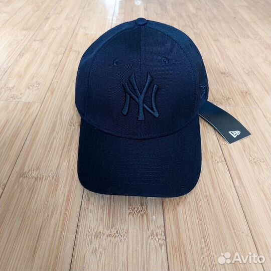 Кепка бейсболка New Era premium чёрная