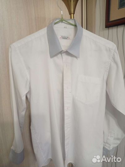Рубашка белая школьная