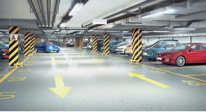 Машиноместо, 12 м²