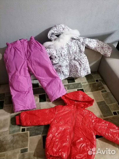 Детские вещи пакетом для девочки от 2 до 3 лет