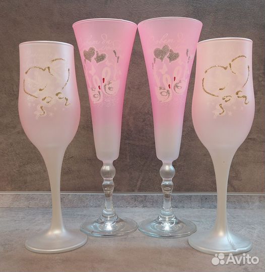 Бокалы для свадьбы
