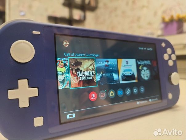 Nintendo switch lite с играми
