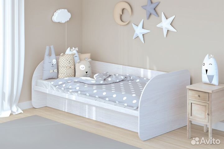 Кровать с ПМ 0,9х2,0 м (без матраса)