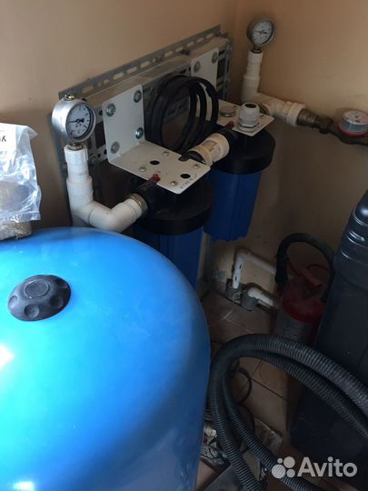 Монтаж систем водоочистки, отопления, водоснабжени