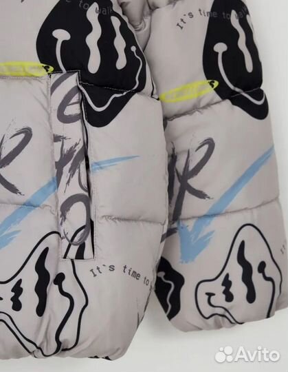 Куртка на мальчика теплая размер 158