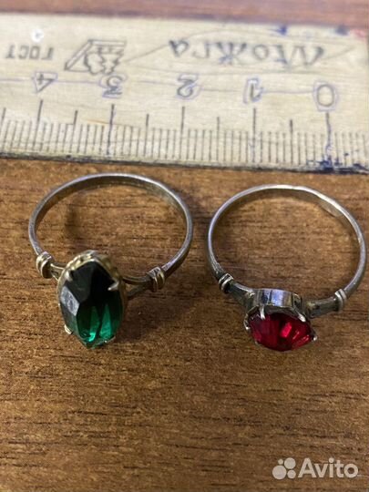Кольцо серебро 875 СССР