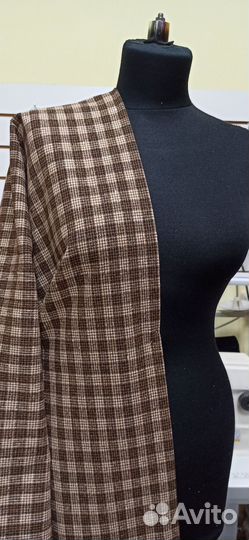 Отрез ткани твид