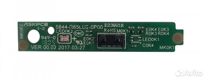 Ик датчики для телевизоров LG 5844-R65LU2-0P00