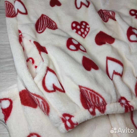 Новая теплая пижама костюм