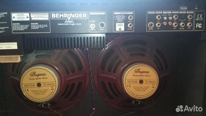 Гитарный комбоусилитель Behringer v tone gmx 212