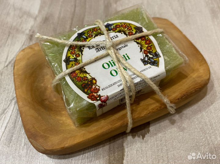 Итальянское мыло оливковое ручная работа