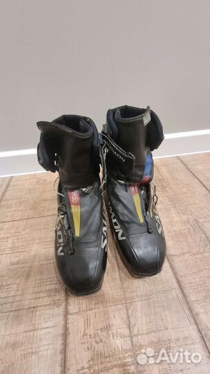 Лыжные ботинки salomon carbon 42,5